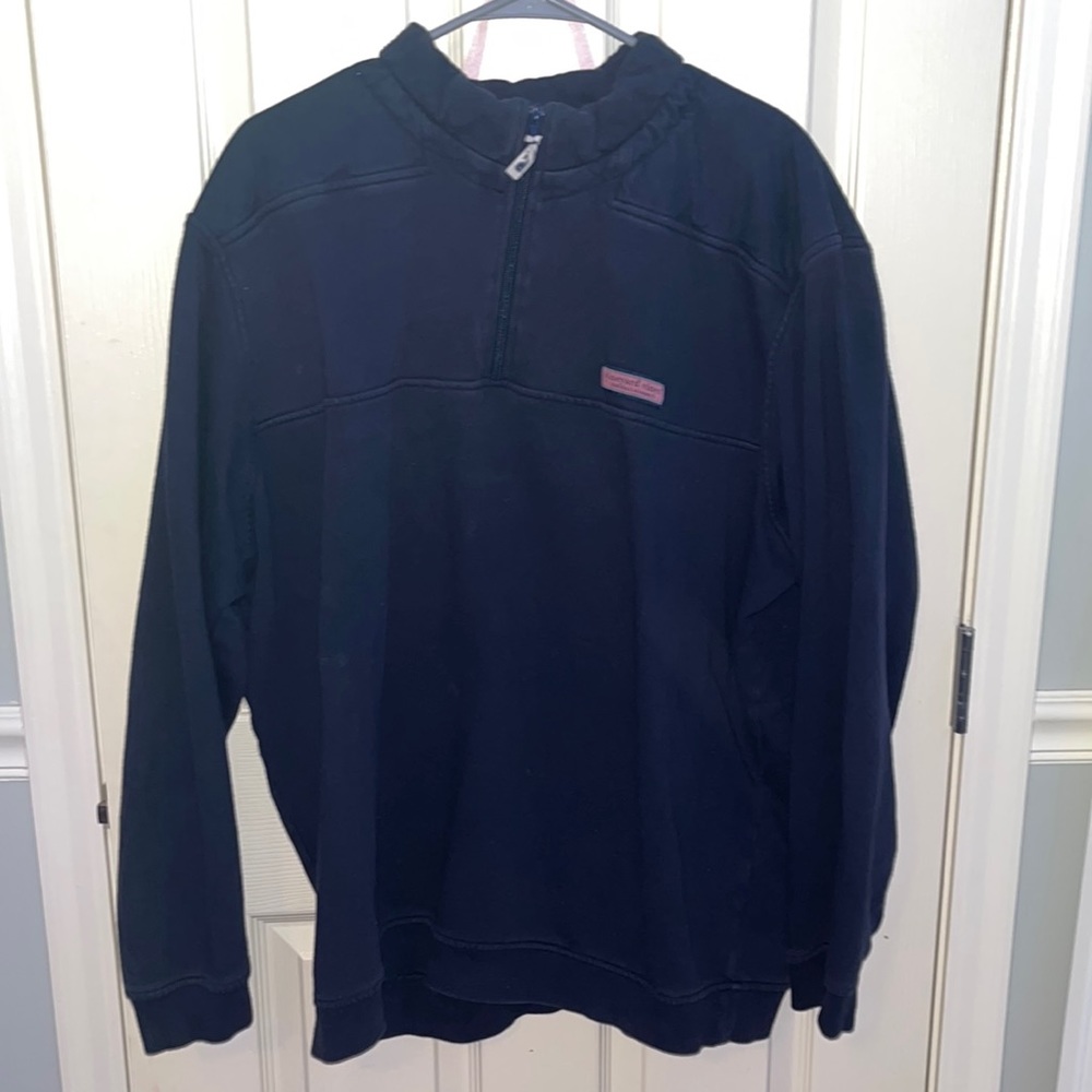 Navy Vineyard Vines Quarter Zip